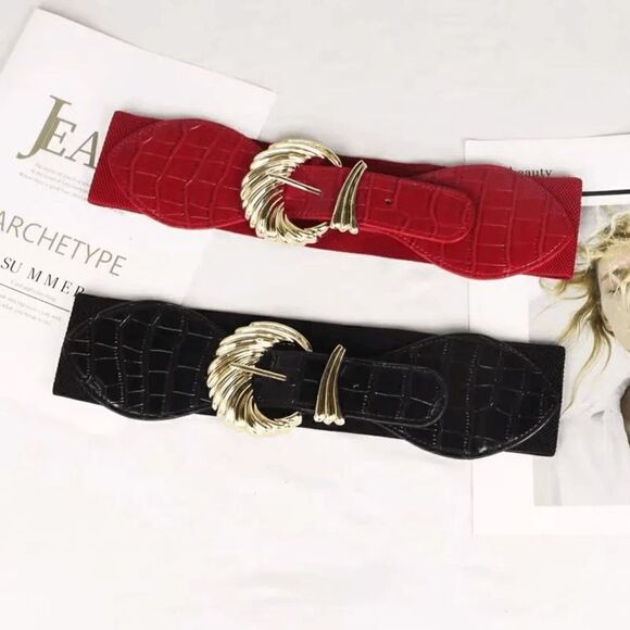 2/$21 Ladies Fashion Leather Belt - Picture 6 of 8